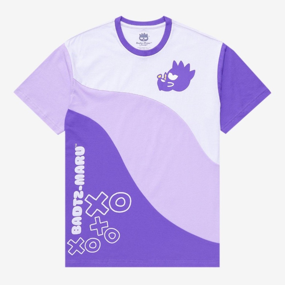 Unisex Sanrio Badtz-Maru Wavy Panel T-Shirt Boxlunch Hello Kitty‎ My Melody
